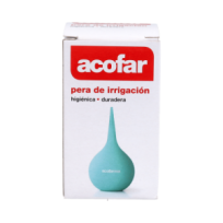 Acofar pera de irrigación...