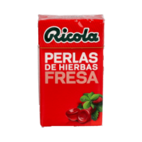 Ricola fresa perlas sin...