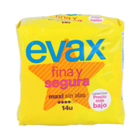 Evax Compresas Fina y...