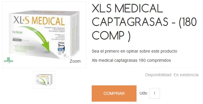 Xls Medical Captagrasas