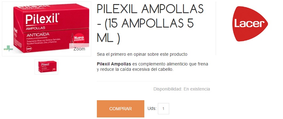 Pilexil Ampollas